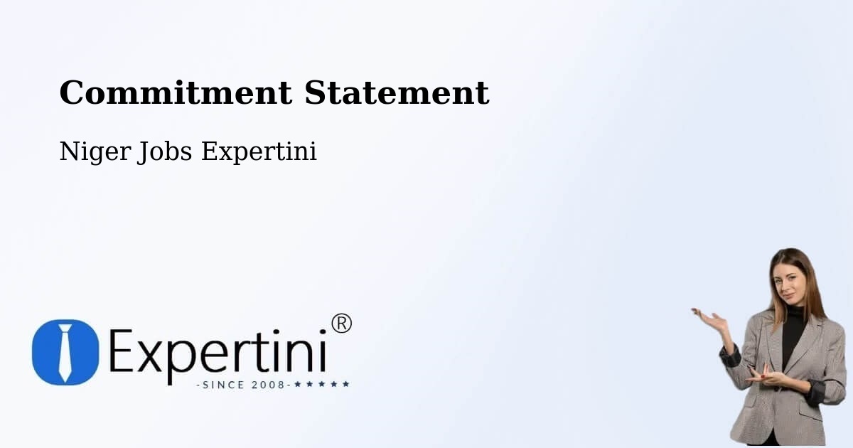 Corporate Commitment – Tchintabaraden - Niger Jobs Expertini